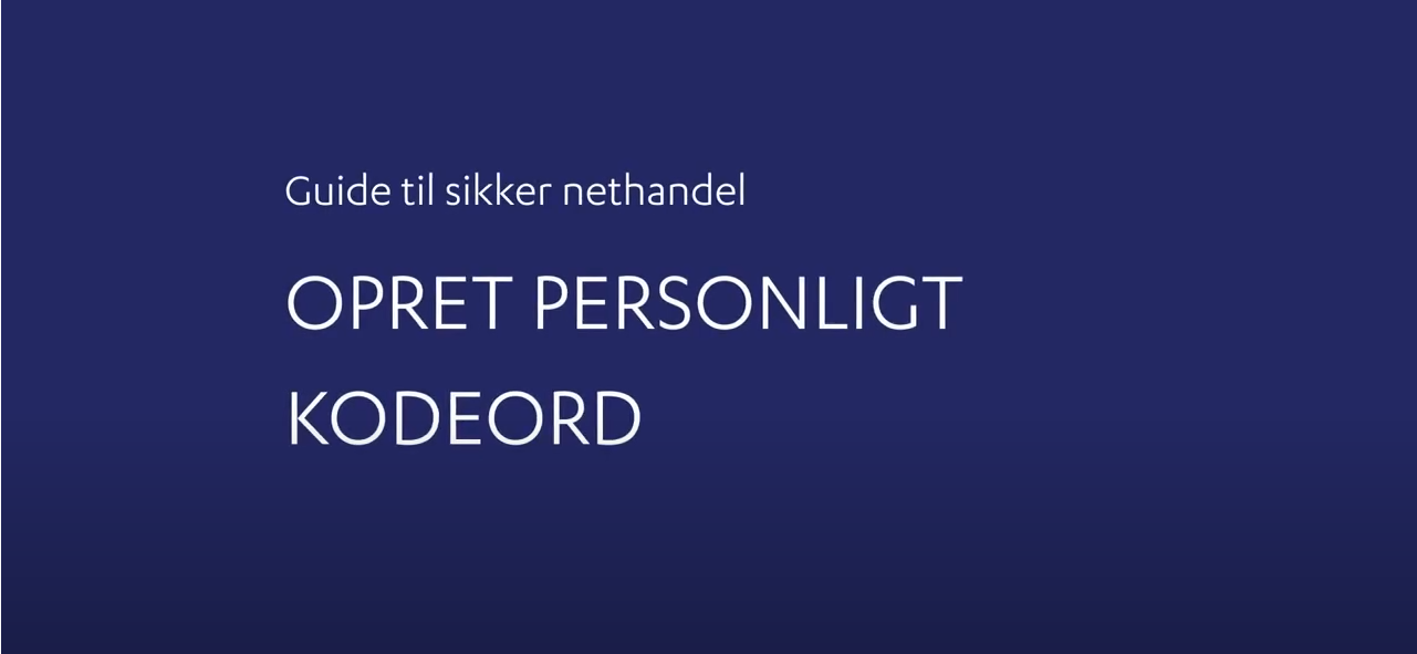 Guide til sikker nethandel